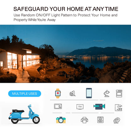 VIVOSUN 7 Day Programmable Digital Timer with Dual Outlet, 20 On/Off UL Listed Heavy Duty Plug-in Outlet Timer with Countdown Setting, Indoor for Lamp, Fan, Heater, Humidifiers, Aquarium (2 Pack)