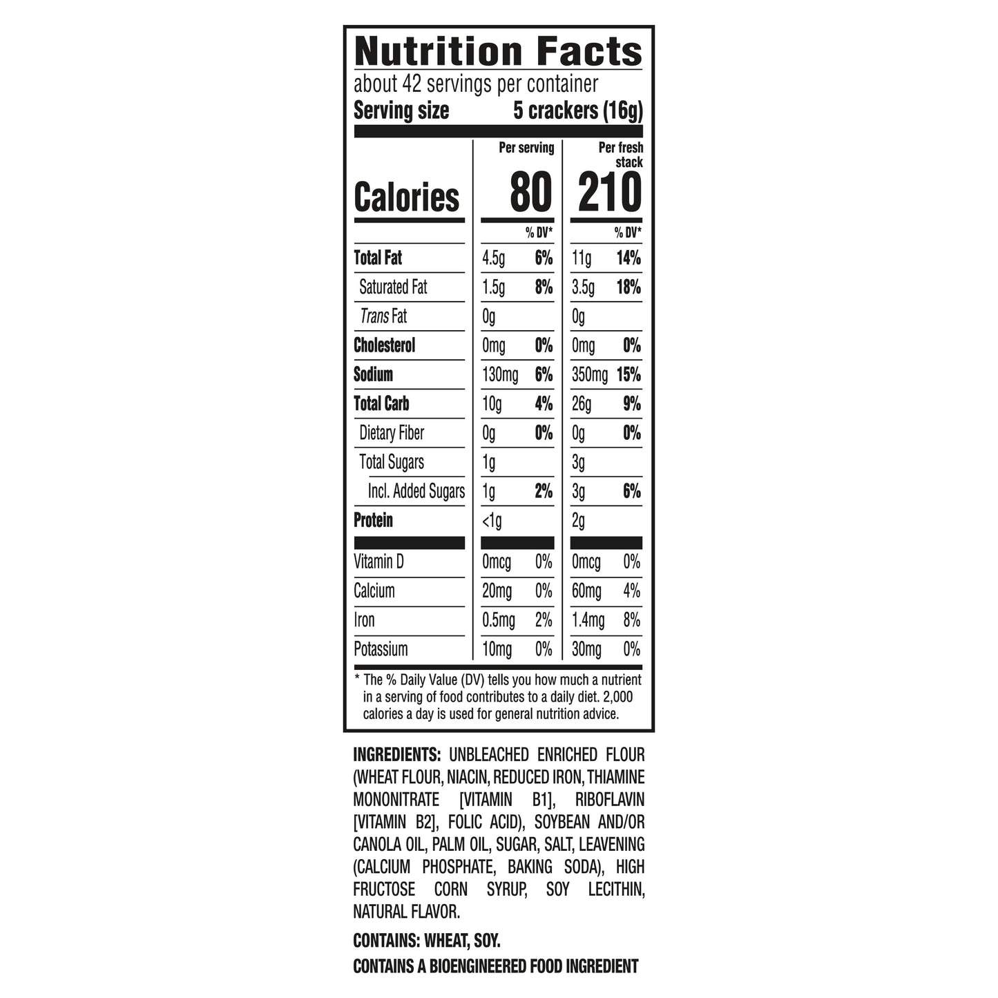 RITZ Fresh Stacks Original Crackers, Party Size, Travel Snacks, 23.7 oz (16 Multi Snack Packs)