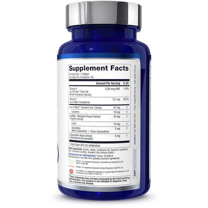 1MD Nutrition VisionMD Eye Vitamin CARMIS - with Lutein & Zeaxanthin | Supports Vision Health, Everyday Eye Strain, & Occasional Dry Eye | 90 Softgels (3-Pack)