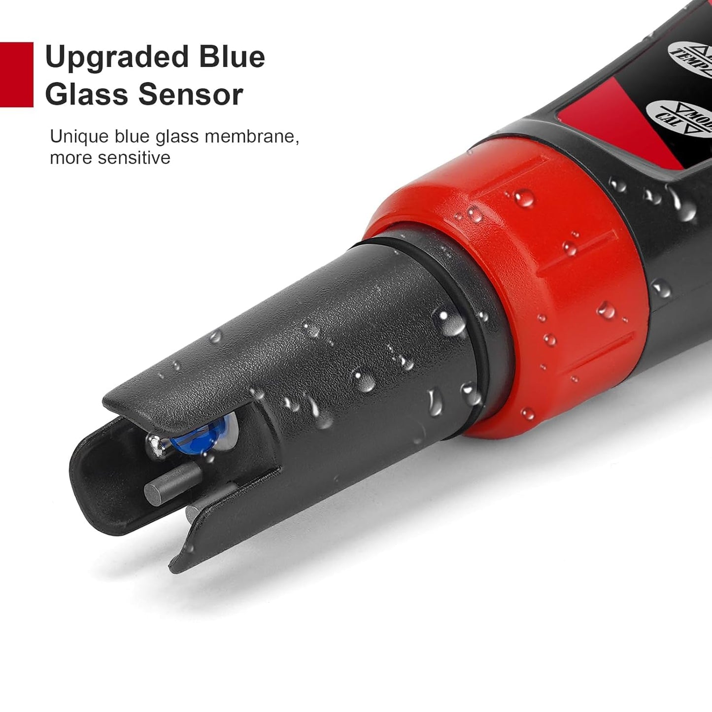 UIUZMAR pH Meter for Water Hydroponics Supplies - pH Up and Down Tester Digital PPM Meter EC Meter Combo for Home Growers – Accurate pH Tester TDS EC Reader for Hydroponics