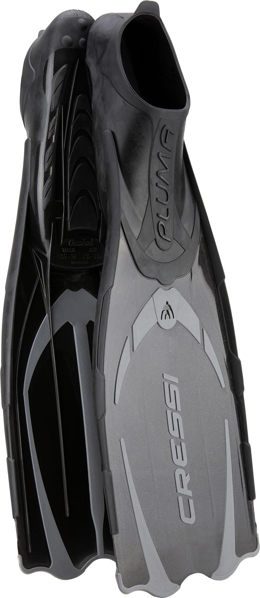 Cressi Pluma, Black/Silver, 41/42