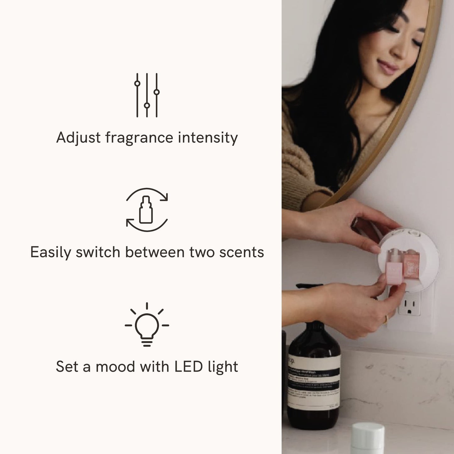 Pura Smart Home Fragrance Device Starter Pack (Pacific Aqua and Yuzu Citron)