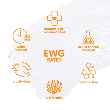 Thinkbaby SPF 30 Sunscreen Stick – Safe, Natural, Water Resistant Sun Cream for Babies, Kids & Adults – Mineral UVA/UVB Sun Protection – Reef Friendly Travel Stick, 0.64 oz