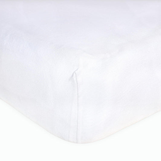 Burt's Bees Baby Essential Organic Cotton Fitted Crib Sheet, Breathable for Boy Girl Standard Crib & Toddler Mattresses