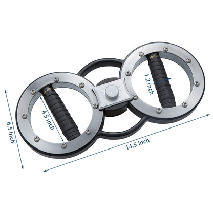 Spinning Burn Rotator Machine, Arm Workout Equipment for Men and Women, Forearm Trainer for Boxing, 12 Pounds Arm and Shoulder Strength Training for Home and Gym Workouts and Rehabilitation