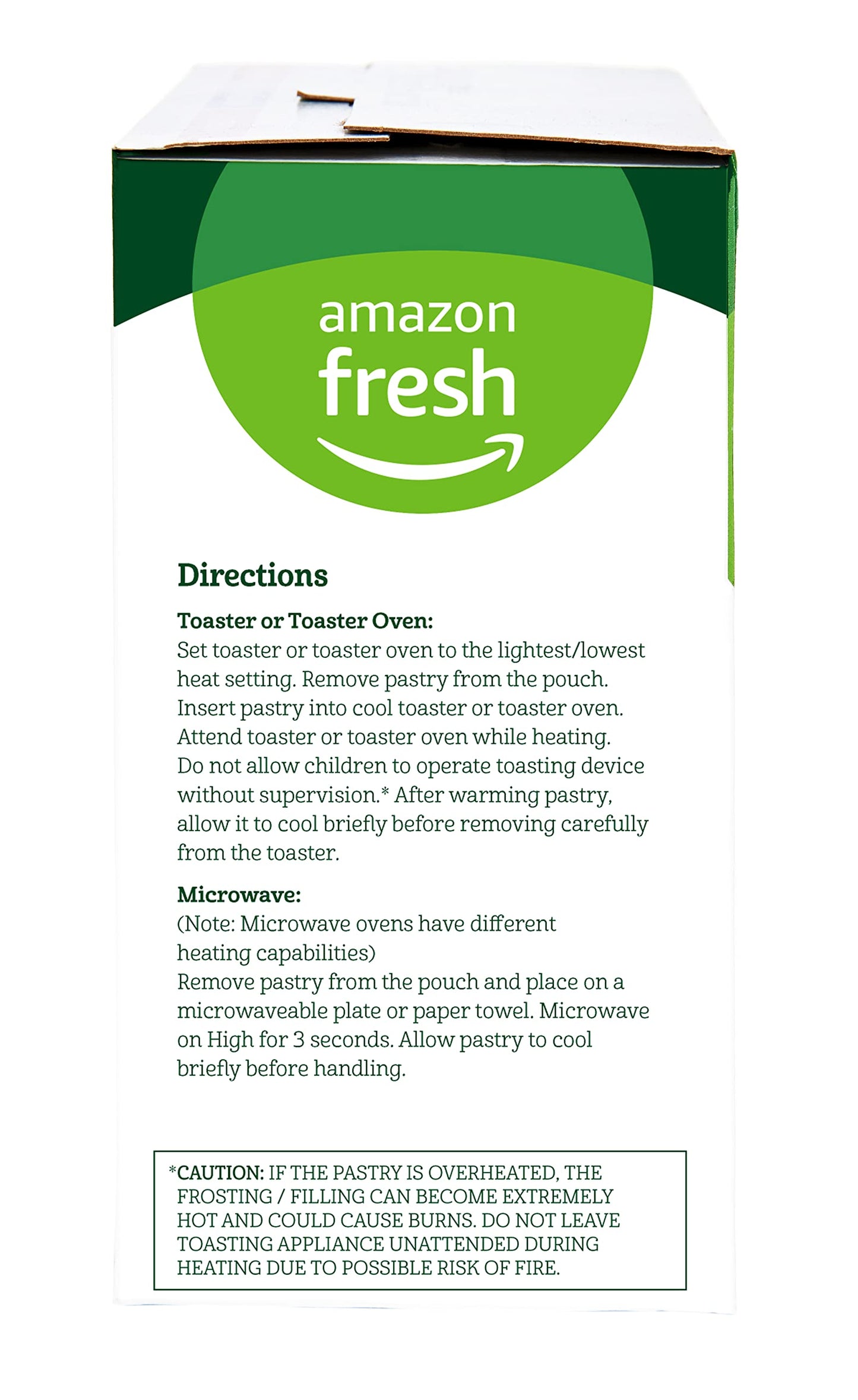 Amazon Fresh - Toaster Pastries Variety Pack (Strawberry, Blueberry, Cherry), Packing May Vary