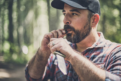 Gerber Gear Ultimate Survival Knife, Fixed Blade Knife with Combo Edge, includes Fire Starter Edge and Ferro Rod, Whistle, Sheath with Integrated Sharpener - Bushcraft, Hunting and Camping Tool