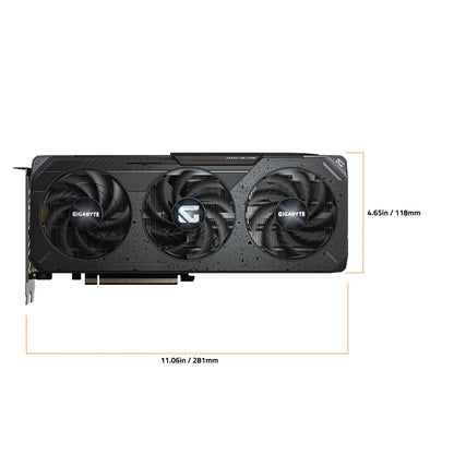 GIGABYTE Radeon RX 9060 XT Gaming OC 16G Graphics Card, PCIe 5.0, 16GB GDDR6, GV-R9060XTGAMING OC-16GD Video Card