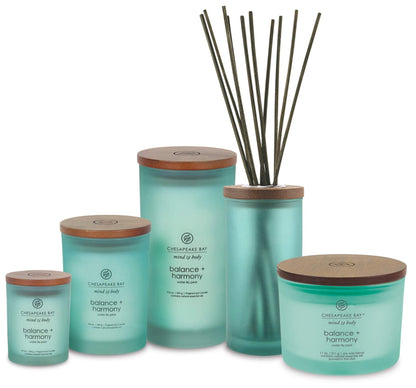 Chesapeake Bay Candle Scented Candle Balance + Harmony (Water Lily Pear) Coffee Table Home Décor