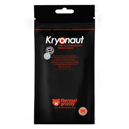 Thermal Grizzly Kryonaut - 1 Gram - Extremly High Performance Thermal Paste - for Demanding Applications and Overclocking CPU/GPU/PS4/PS5/Xbox
