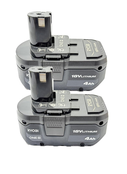 RYOBI 18-Volt ONE+ Lithium-Ion 4.0 Ah High Capacity Battery (2-Pack)