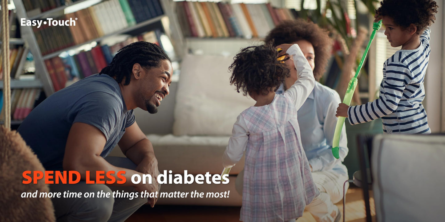 Easy Touch U-100 Insulin Syringe with Needle, 31G 1cc 5/16-Inch (8mm), Box of 100