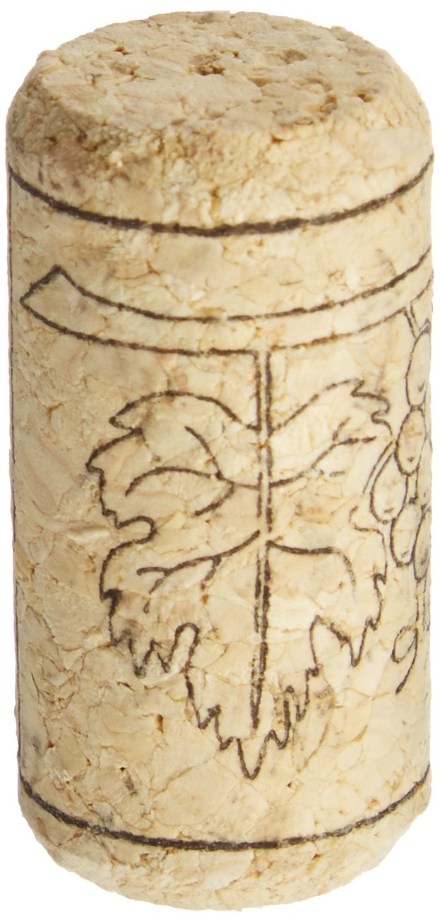 FastRack Bag of 100, #8 Straight Wine Corks for Wine Bottles | 1.73" x 0.87" (44 mm x 22 mm) Beige | Bottle Stoppers | Replacement Corks for Bottles – Reliable Fit and Consistent Seal