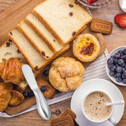 WoneNice Spreader Knife Set, 4-Piece Cheese and Butter Spreader Knives, One-piece Stainless Steel, Gifts for Birthday/Parties/Wedding/Bridal Shower/Housewarming/Thanksgiving/Christmas