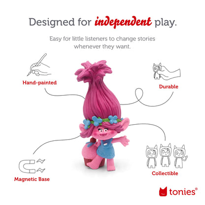 Tonies Poppy Audio Toy Figurine from Dreamwork's Trolls