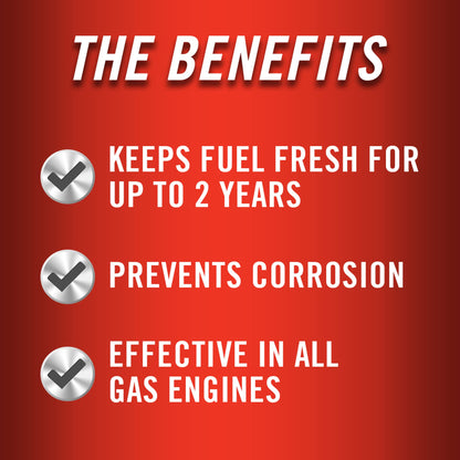 STA-BIL Storage Fuel Stabilizer | Keeps Fuel Fresh for 24 Months, Prevents Corrosion, Gasoline Treatment Fuel Additive that Protects Fuel System, Gas Stabilizer for Fuel Storage, 32 oz.