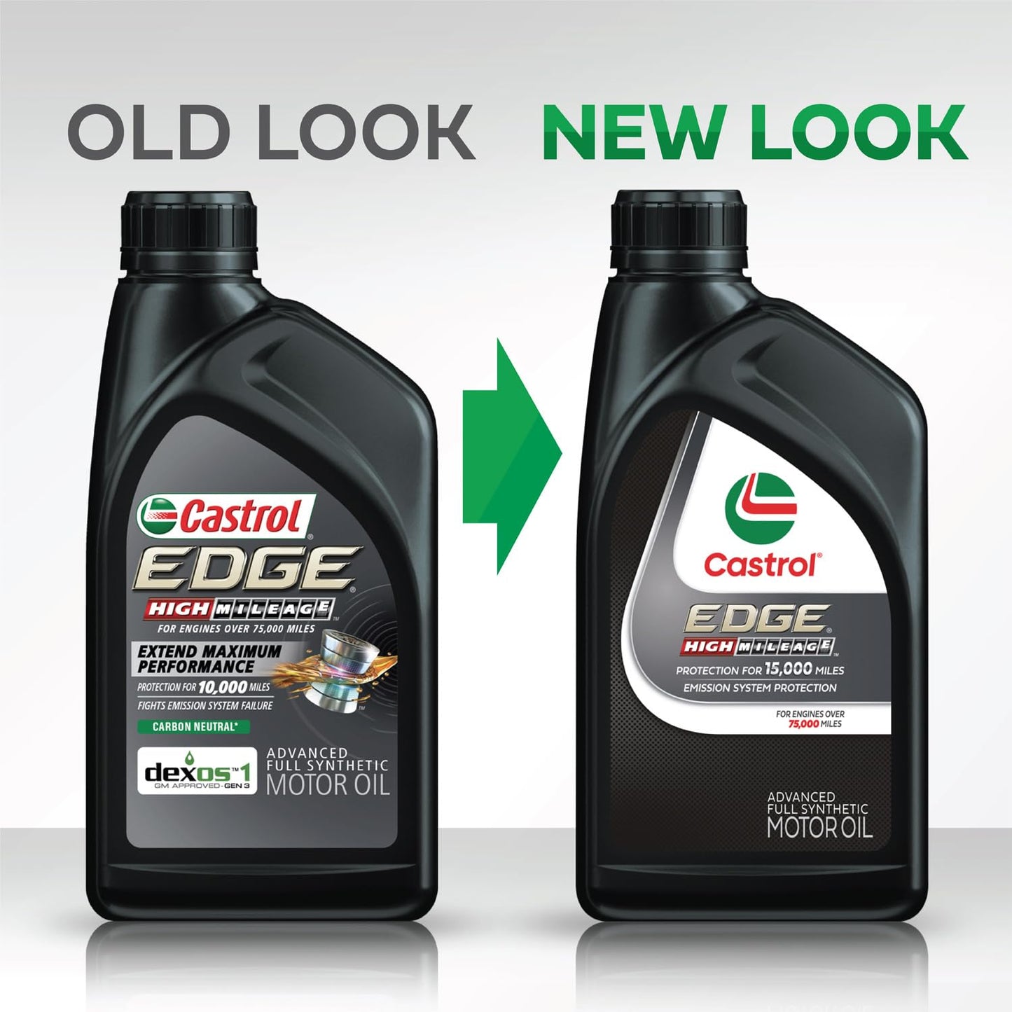 Castrol EDGE High Mileage 5W-30 Advanced Full Synthetic Motor Oil, 1 Quart