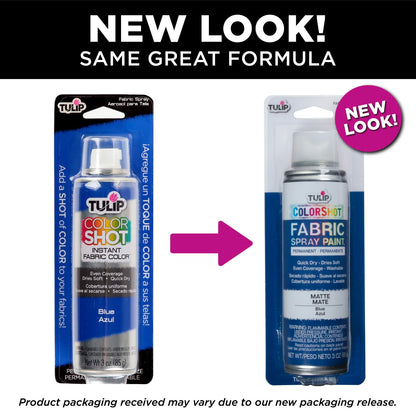 Tulip ColorShot Instant Spray Fabric Color 3oz. Blue