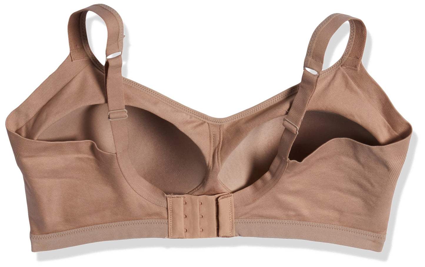 Warner's womens Easy Does It Underarm Smoothing With Seamless Stretch Wireless Lightly Lined Comfort Rm3911a Bra, Toasted Almond, X-Small US