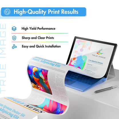 TN760 TN730 Toner for Brother Printer: Compatible for Brother TN 760 730 TN-730/TN-760 High Yield Black for MFC-L2710DW MFC-L2750DW HL-L2350DW HL-L2395DW DCP-L2550DW HL-L2390DW HL-L2370DW 4-Pack