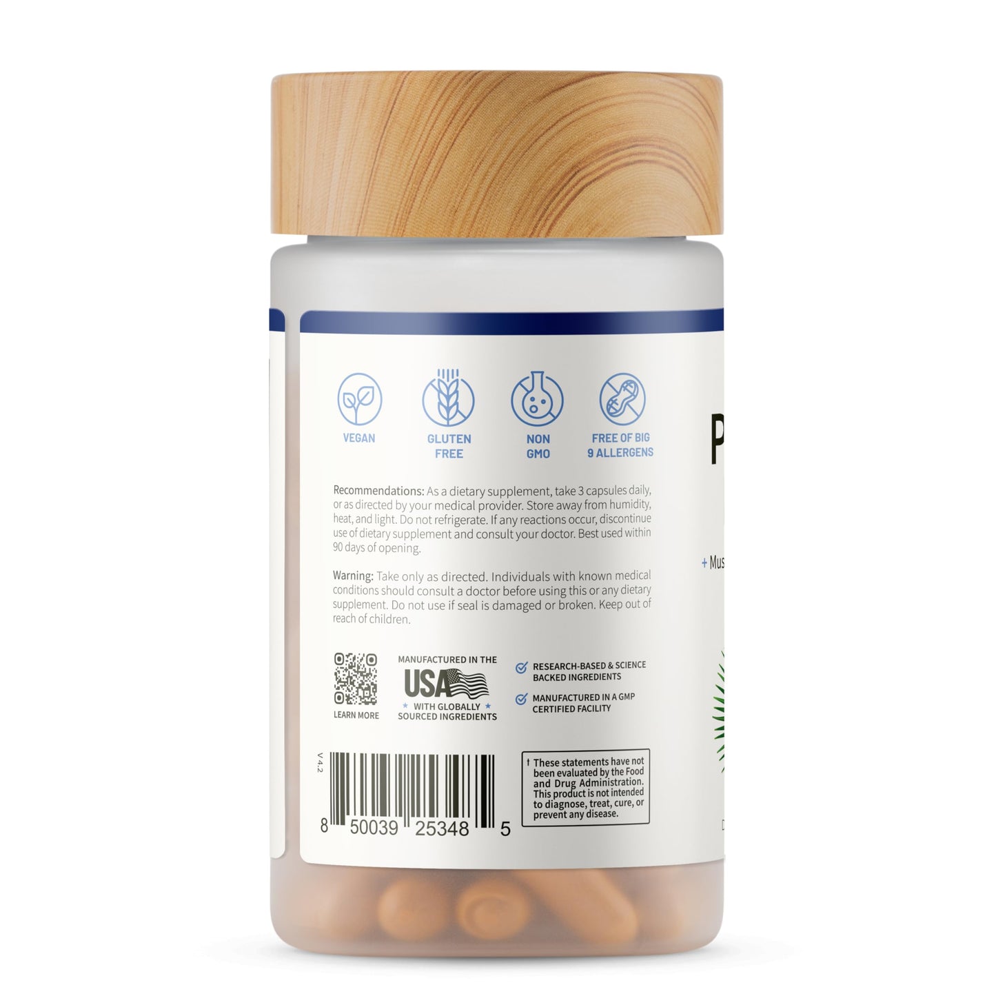 Snap Supplements Prostate Health Support Supplement, Saw Palmetto for Men Plus Stinging Nettle Root, Magnesium Citrate, Zinc and Plant Sterols, Supports Male Urinary Tract Health, 90 Capsules