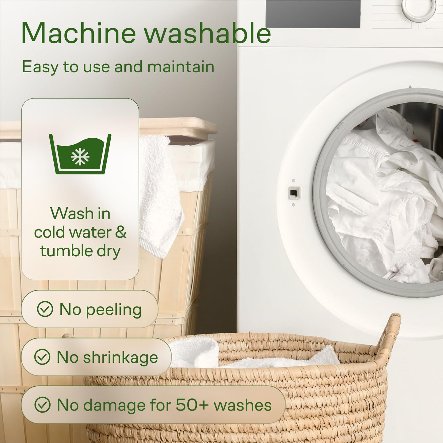 Ultra Soft Twin Size Mattress Topper - Viscose Made from Bamboo Pillow Top Mattress Pad for Back Pain Relief - Naturally Cooling for Hot Sleepers, Beige