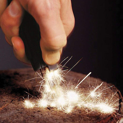 UST BlastMatch Fire Starter with One-Handed Operation and Lightweight Design for Camping, Hiking, Emergency and Outdoor Survival, Orange