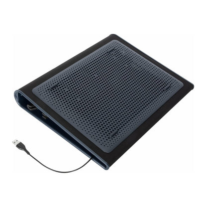 Targus 17 Inch Dual Fan Lap Chill Mat - Soft Neoprene Laptop Cooling Pad for Heat Protection, Fits Most 17" Laptops and Smaller - USB-A Connected Dual Fans for Heat Dispersion (AWE55US)