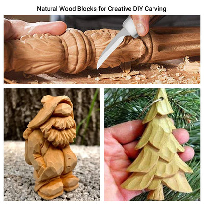 Wood Whittling Kit with Basswood Blocks Sets for Adults and Kids Beginners,Carving Set Includes 3pcs Widdling Knife & 8pcs Blocks & Gloves,Gifts for Christmas,Children's Day,Fathers Day,Mothers Day