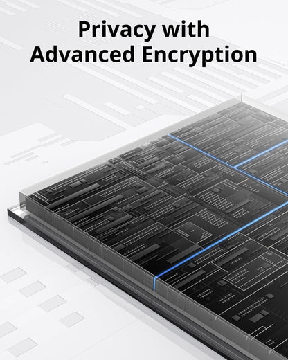 eufy Security HomeBase S380 (HomeBase 3),eufy Edge Security Center, Local Expandable Storage up to 16TB, Product Compatibility, Advanced Encryption,2.4 GHz Wi-Fi, No Monthly Fee