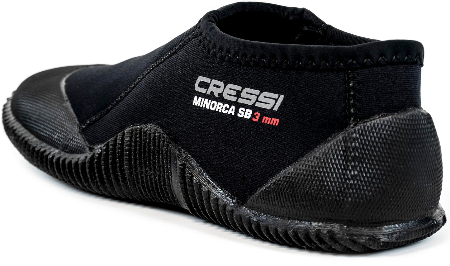 Cressi Short 3mm, Black/Black, US Man 11 | US Lady 12