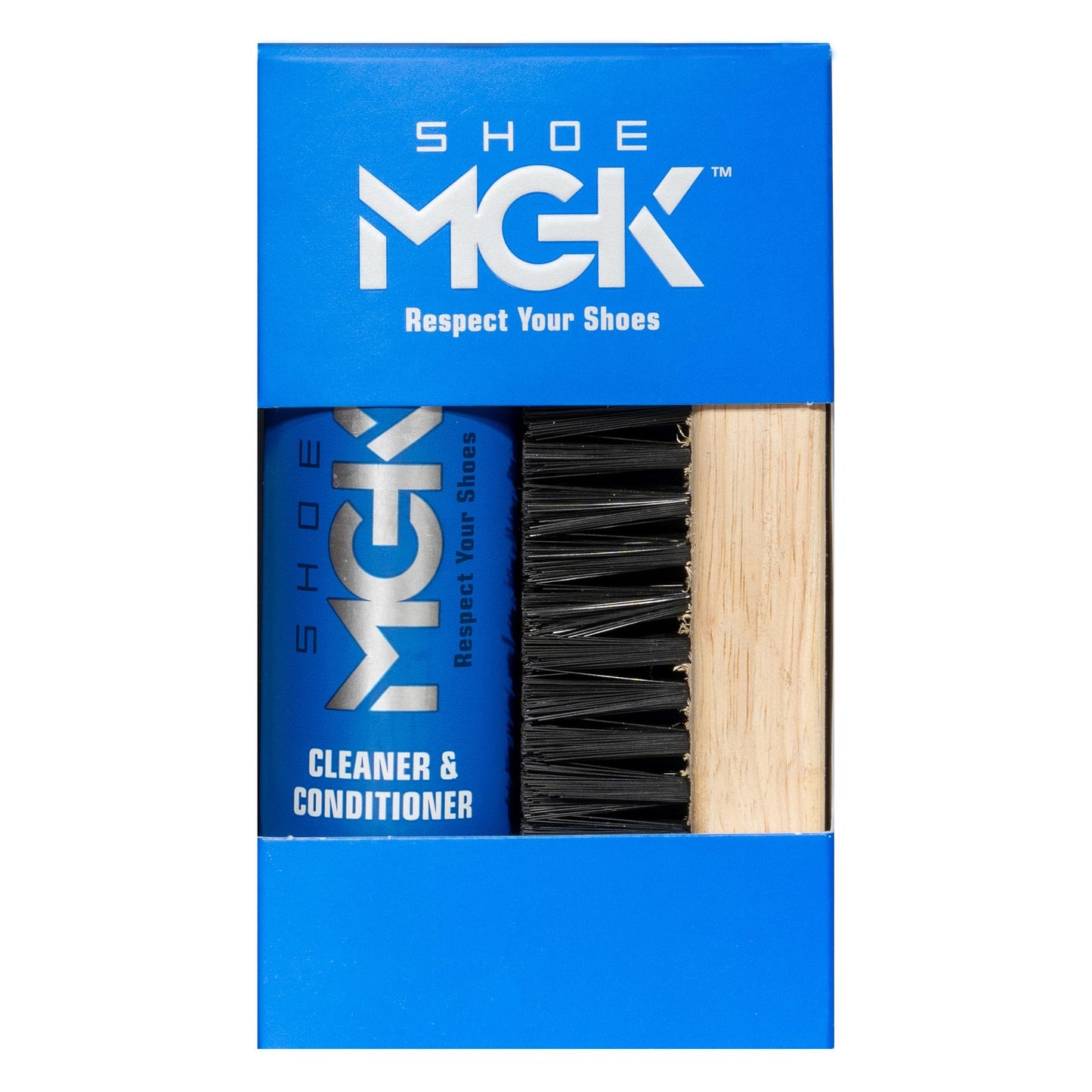 Shoe MGK Starter Shoe Cleaner Kit - Shoe Cleaner & Conditioner for All Shoes, Premium Shoe Brush