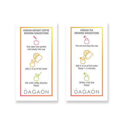 Dagaon Favorite Korean Snack Box 30 Count - Appetizing Gift and Care Package for any occasions and everyone. Variety of Korean Treats Including Top Picked Chips, Biscuits, Cookies, Pies, Candies.