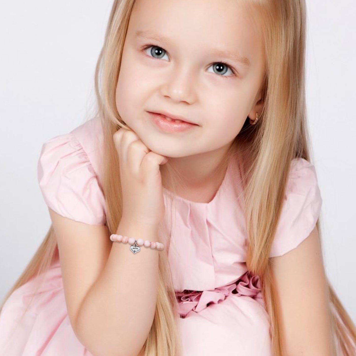 Sereney 6 Year Old Girl Birthday Gift, Adjustable Beaded 6th Bday Bracelets as 6th Birthday Gifts for 6 Year Old Girls, Six Year Old Girl Bday Gifts for Daughter Niece Granddaughter Girls