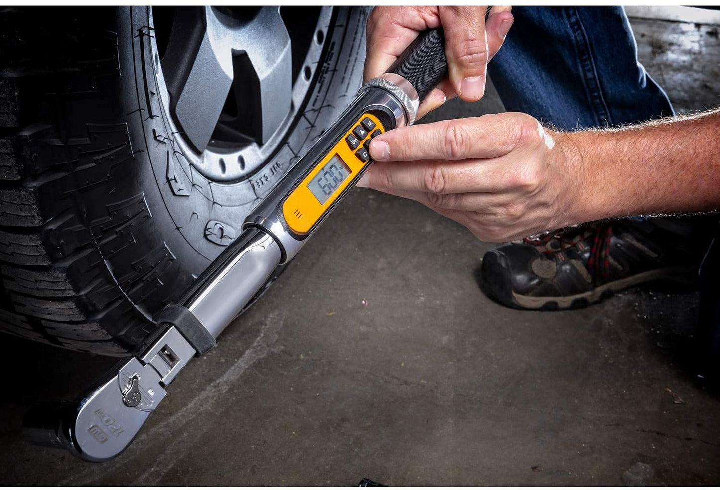 GEARWRENCH 1/2" Drive 120XP Flex Head Electronic Torque Wrench with Angle - 85196