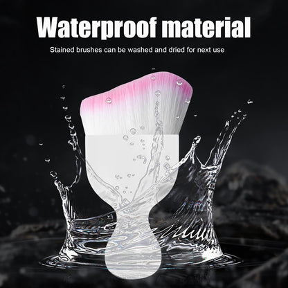 Ziciner Car Detailing Brush, Curved Soft Bristles Auto Removal Dust Collectors, Universal Vehicle Dashboard, Air Conditioner Vents etc Interior Cleaning Tool Accessory (White/White/Pink)