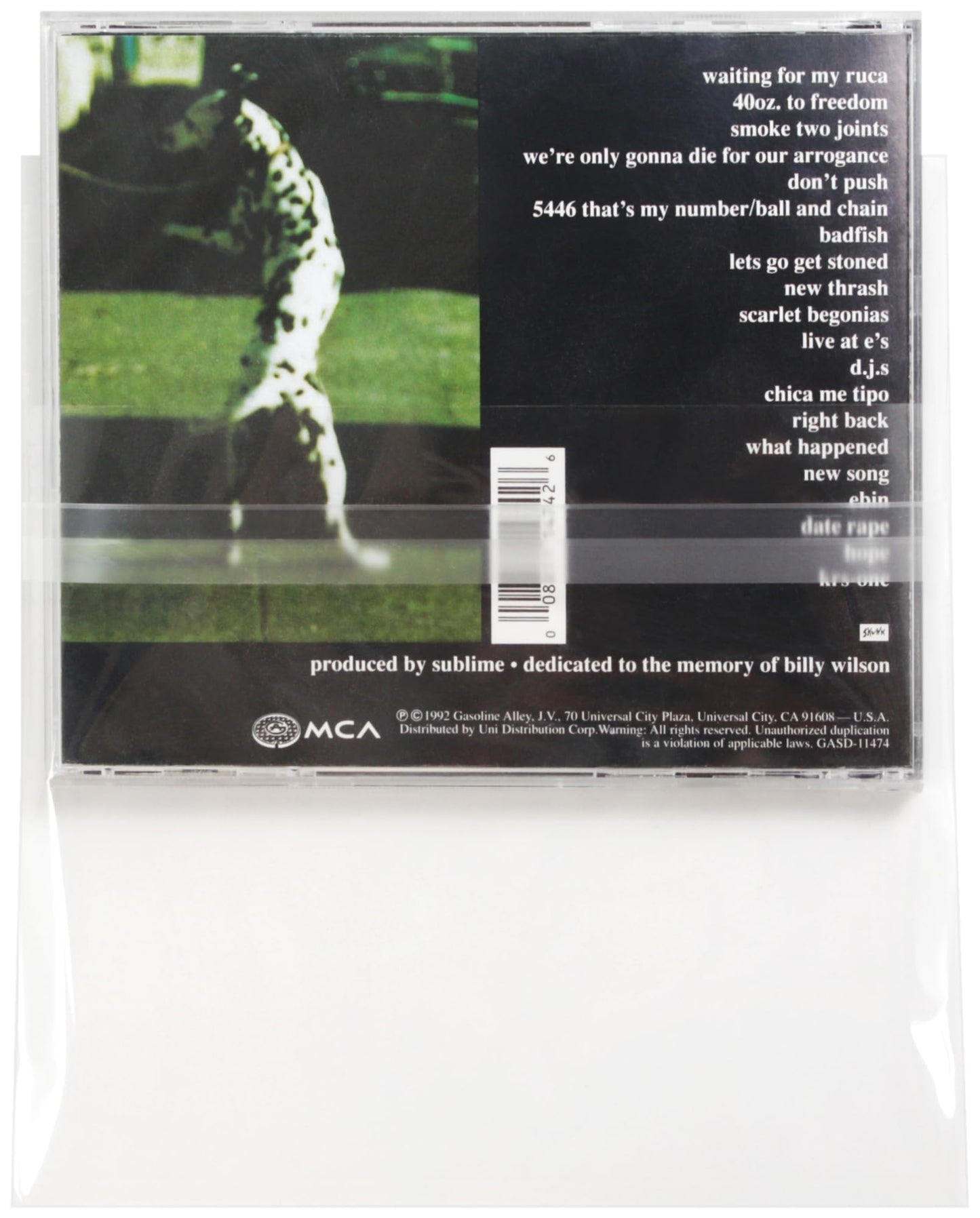 Square Deal Recordings & Supplies - CD Sleeves - RESEALABLE Premium 2mil Thick - Archival Quality, Crystal Clear - Holds 1 Standard 10.4mm CD Jewel Box (100 Sleeves)