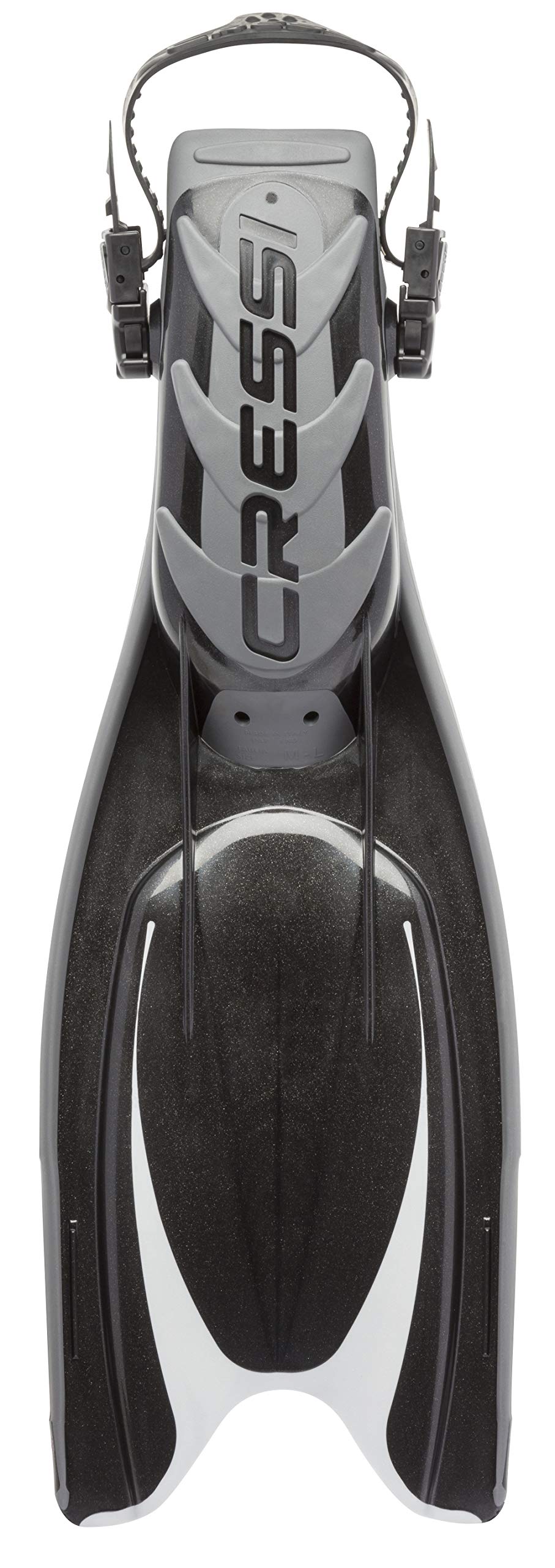 Cressi Frog Plus Fins, Black, Large/X-Large