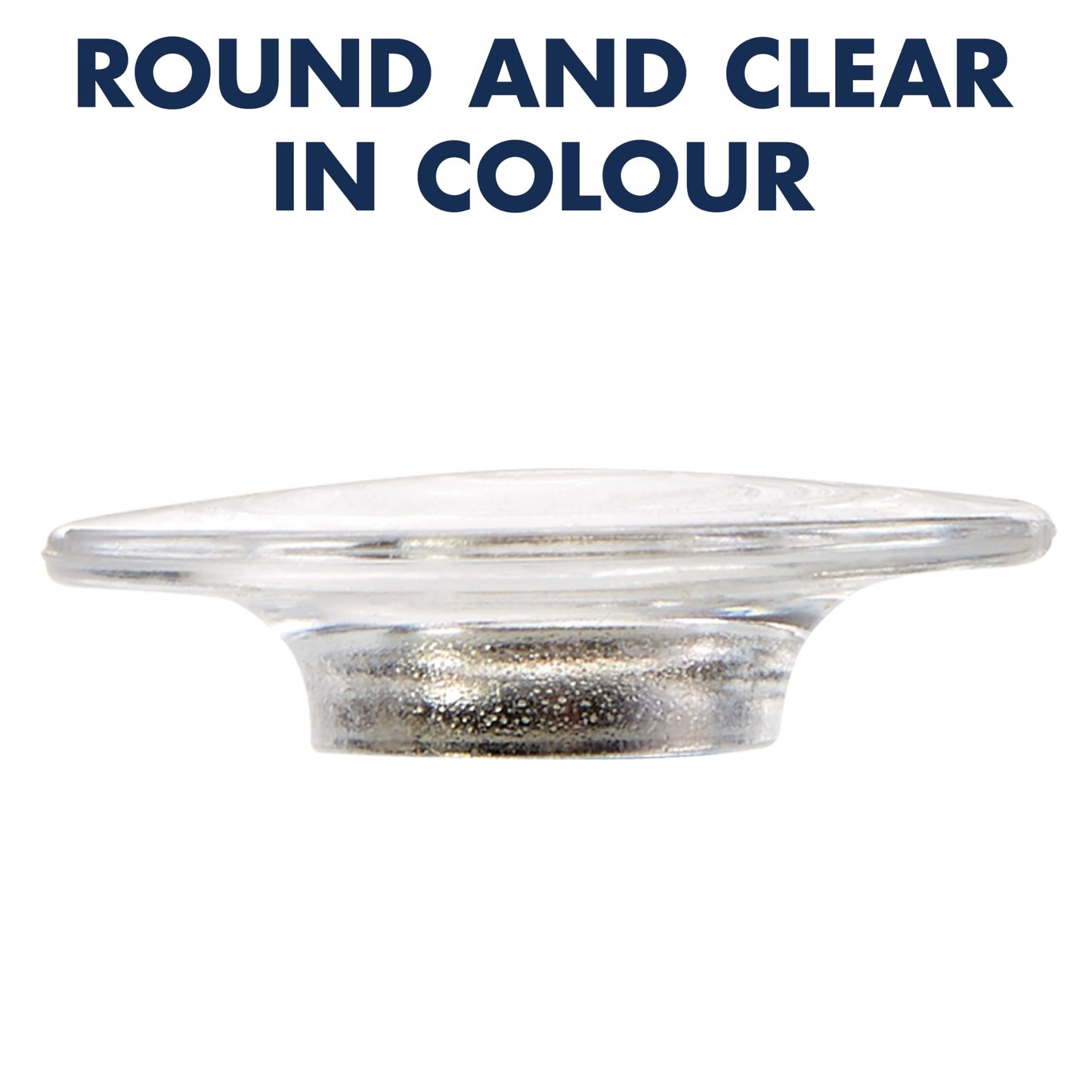 Quartet Strong Magnets, Glass Whiteboard, Dry Erase Board, Large, Clear Rare Earth Magnets, 6 Pack (85391)