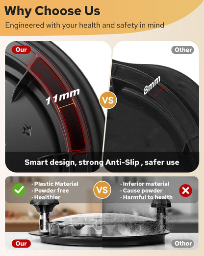 AveFare Large Chicken Shredder, Heavy Duty Highly Durable Chicken Shredder Tool Twist, Meat Shredder Machine, BPA Free, Strong Anti-Slip, Dishwasher Safe, Suitable for Pork Beef Chicken