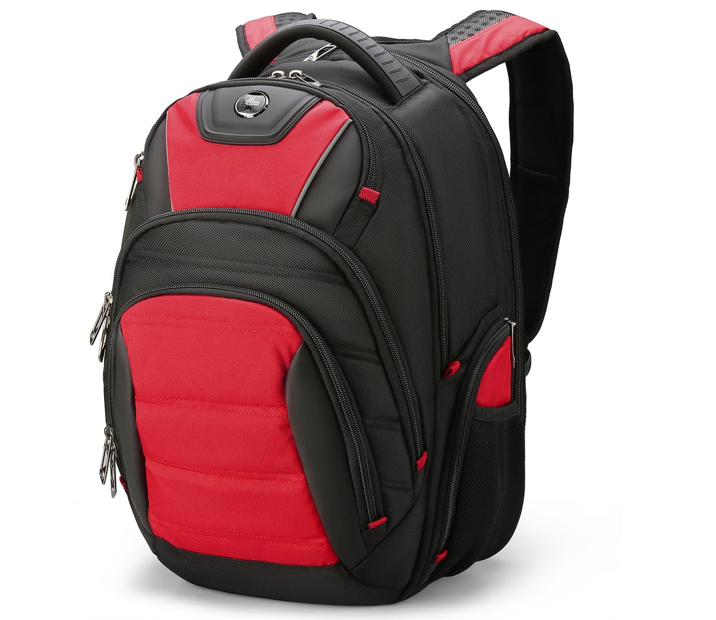 Swissdigital Design Men's Laptop Backpack for College and Business Travel with Integrated USB Charging Port and RFID Protection Fits 15.6" Laptops | J14-41