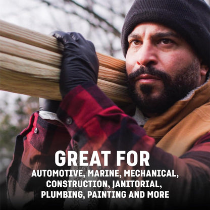 Venom Steel Industrial Nitrile Gloves, 6 mil, 2 Layer Rip Resistant, One Size Fits Most, 100 Count