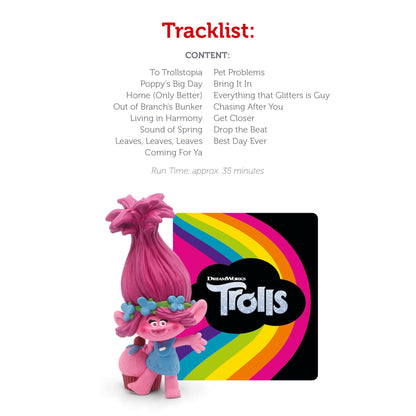 Tonies Poppy Audio Toy Figurine from Dreamwork's Trolls