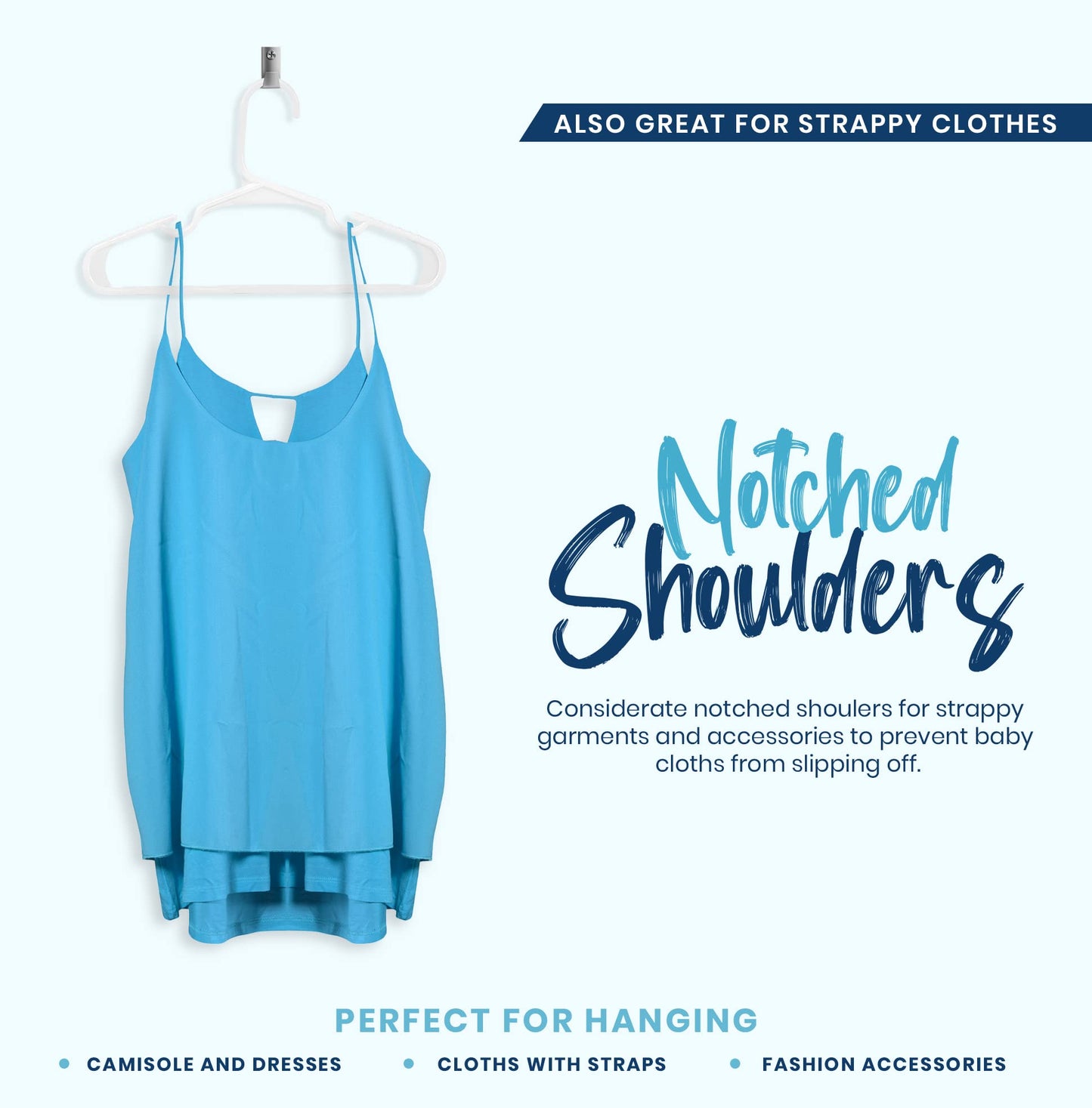 Utopia Home 60 Pack Kids Hangers - 11.5 Inch Plastic Baby Hangers for Closet - Childrens Hanger for Clothes & Infant Hanger for Closet (White)