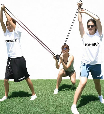 Water Balloon Launcher Slingshot 500 Yard Long Range, 2-3 Person Giant Slingshot, T-Shirt Slingshot for Adults, Pumpkin Potato Slingshot, Party Game Yard Catapult Toys