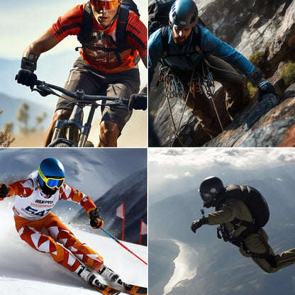 SUREWO Wrist Strap Mount Compatible with GoPro Hero 13/12/11/10/9/8/7//6/5 Black,DJI Osmo Action 5 pro/4/3,Insta 360 ONE R,AKASO/Campark and More