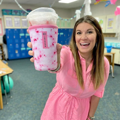 Sok It JavaSok Iced Coffee & Cold Soda Insulated Neoprene Cup Sleeve (After Dark, Medium: 22-28oz)