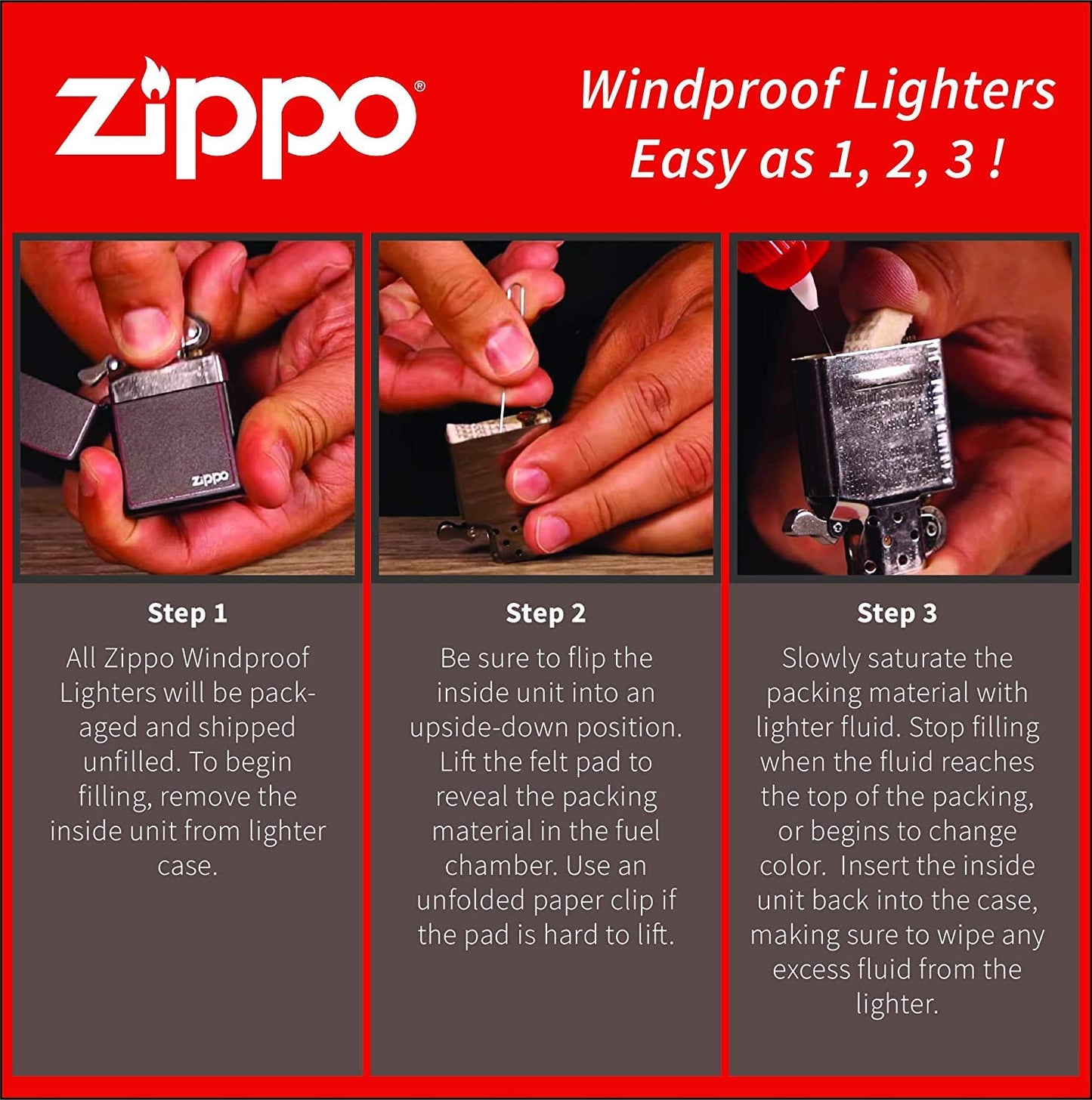 Zippo Lighter- Wolves Wolf Street Chrome Windproof Lighter #Z5224