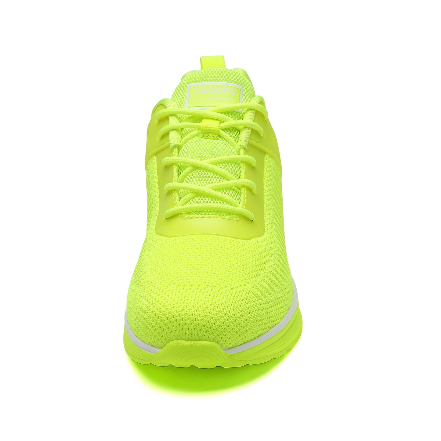 SKDOIUL Running Shoes for Women Sneakers Size 9.5 Fluorescent Green Athletic Tennis Walking Sneakers Woman Fashion Sport Gym Workout Shoes