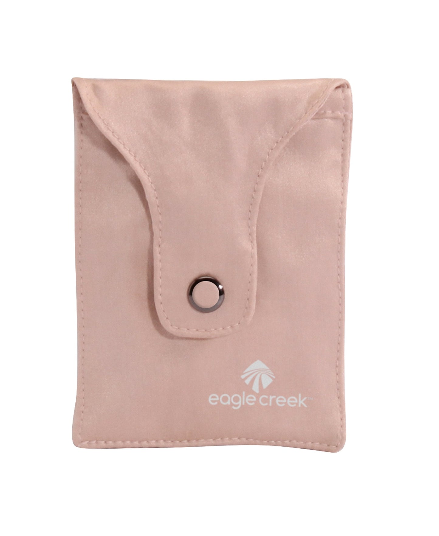 eagle creek Silk Undercover Bra Stash Travel Wallet to Keep Money and Credit Cards Secure - Breathable Silk with Moisture Resistant Lining, Rose